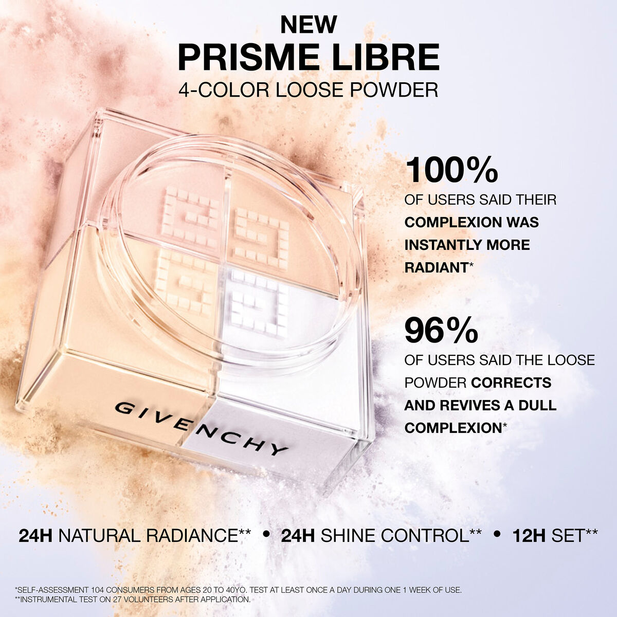 Givenchy Prisme Libre 4-Color Loose Powder - N02SatinBlanc