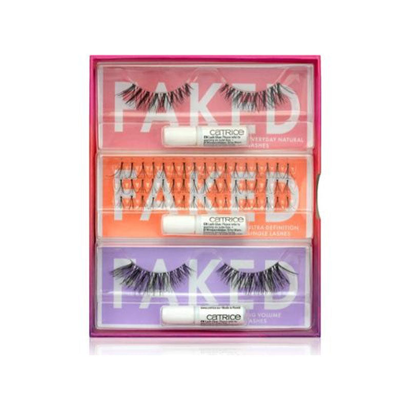 Catrice Artificial Eyelash Set Faked False Lashes - 3pcs