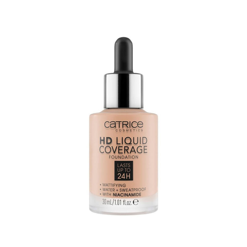 Catrice HD Liquid Coverage Foundation 30ml - 020 Rose Beige