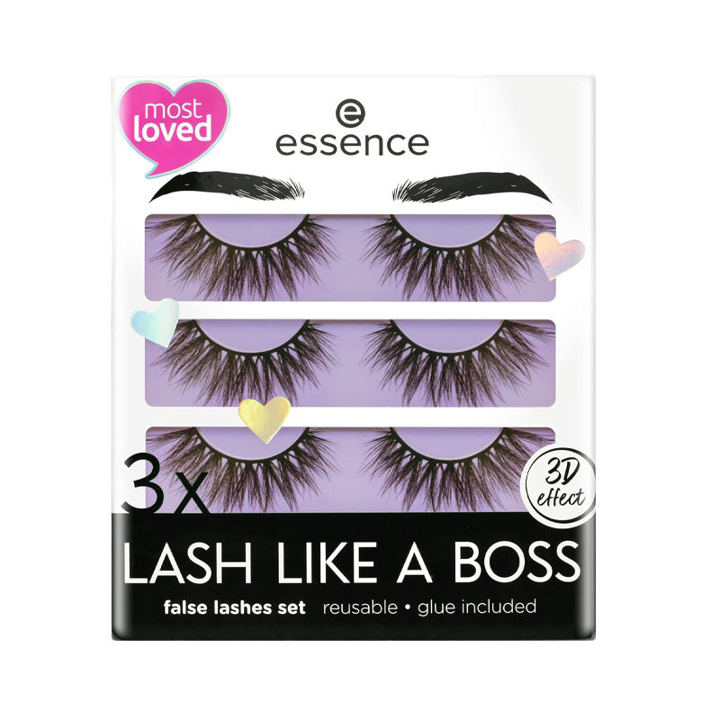 Essence LashH Like A Boss 3 pcs - 02 False Eyelashes