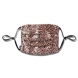 Slip Slik Face Covering - Rose Leopard