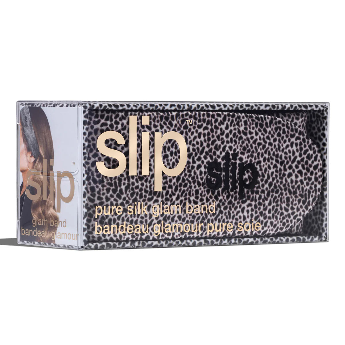 Slip Silk Glam Band - Leopard