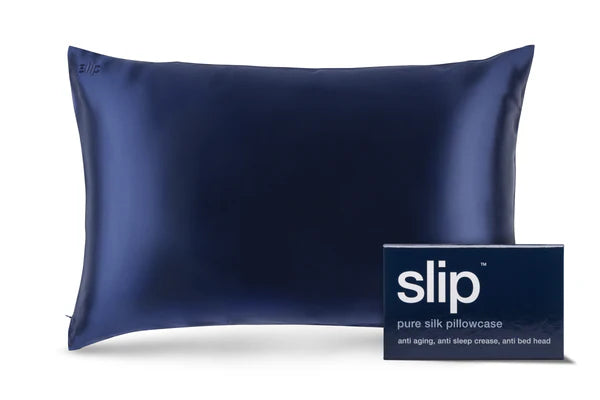 Slip Silk Queen Pillowcase - Navy