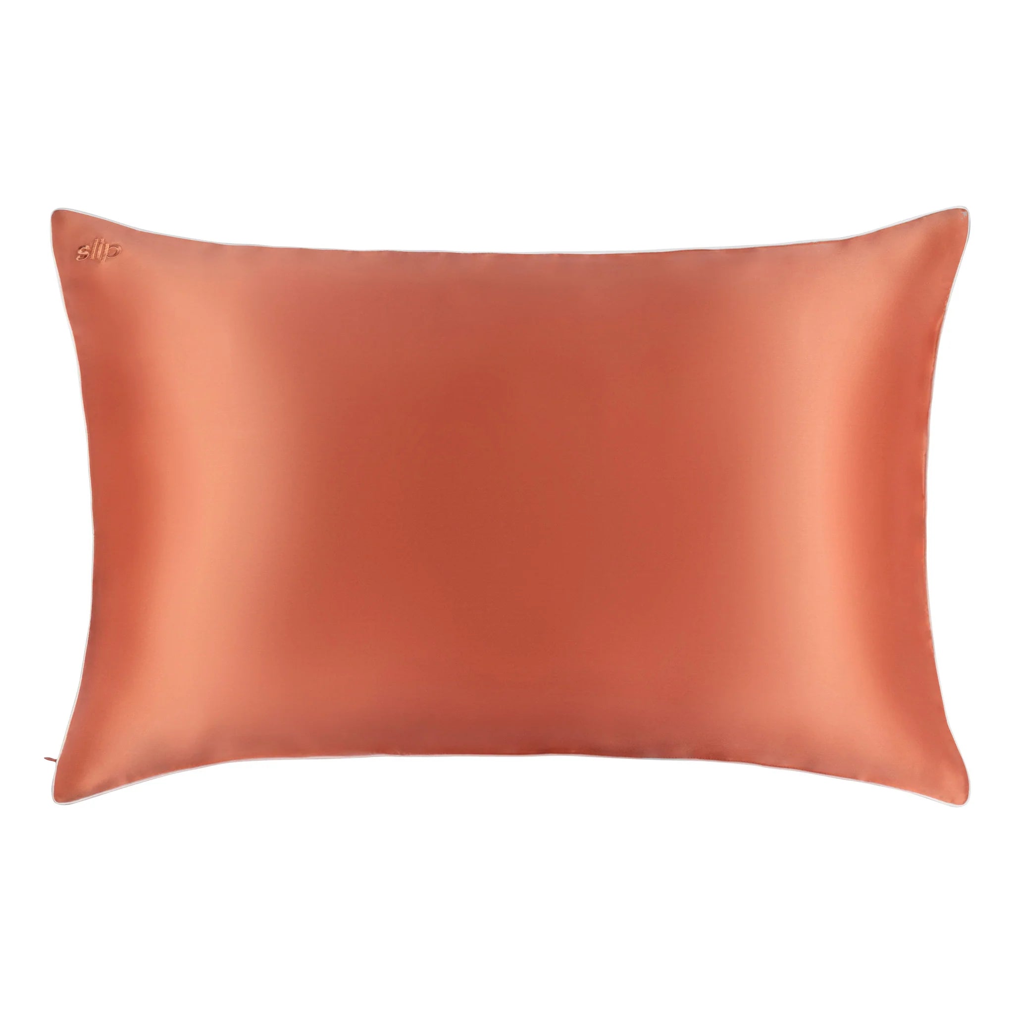 Slip Silk Queen Pillowcase - Coral