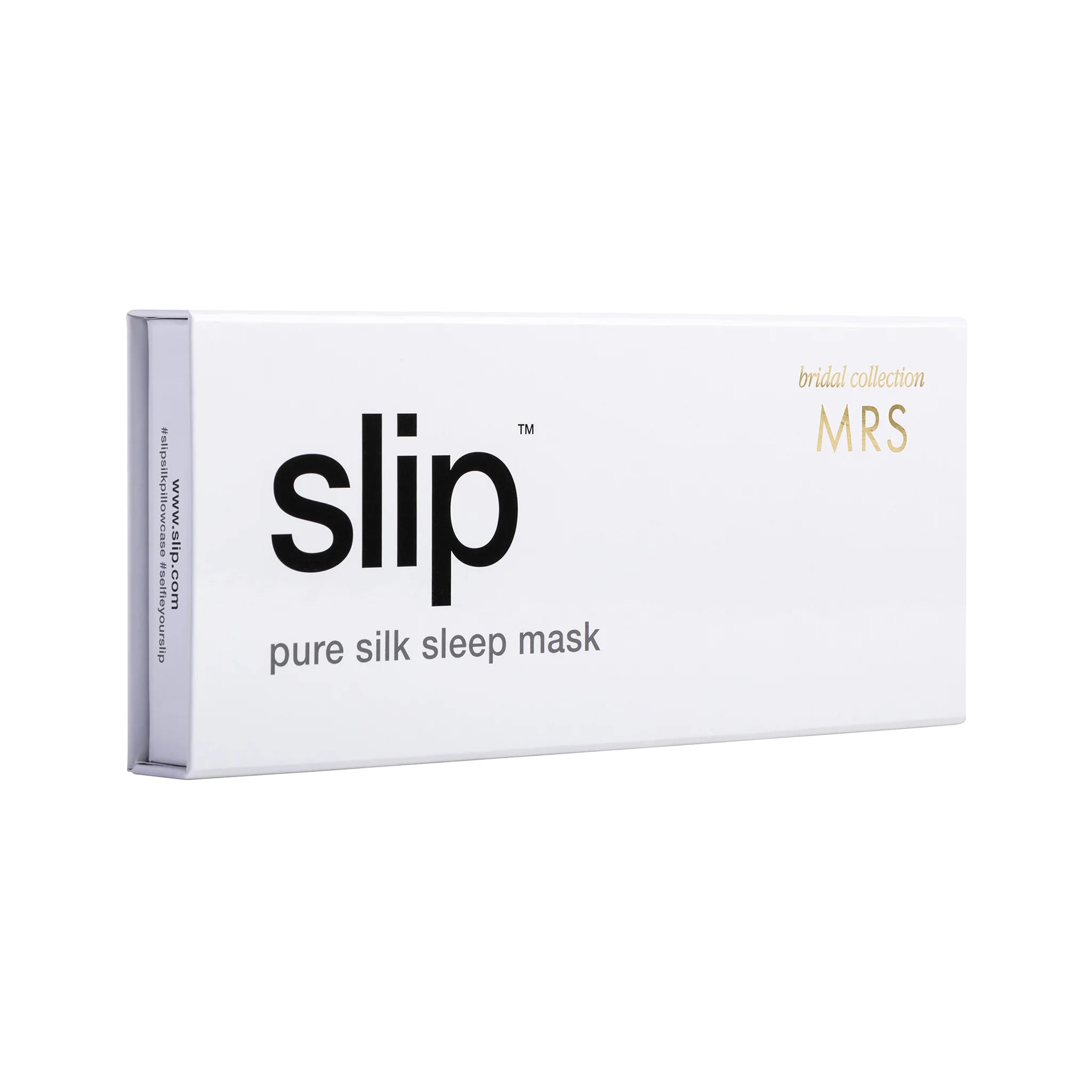 Slip Silk White Sleep Mask - Mrs