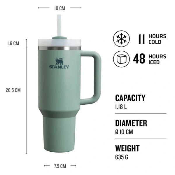 STANLEY The Quencher H2.0 FlowState Tumbler | 40 OZ - Mauve