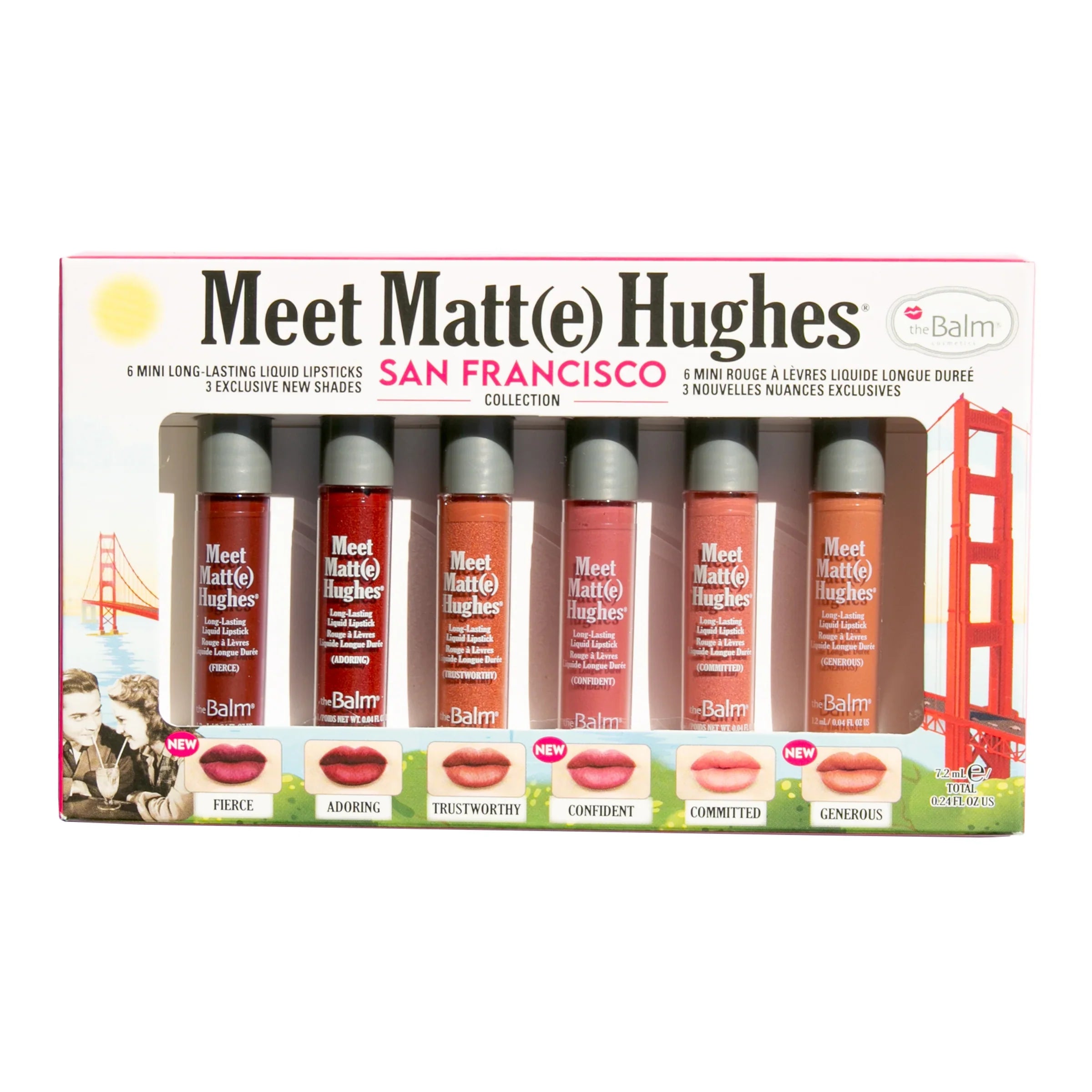 The Balm Meet Matte Hughes Set of 6 Mini Kit