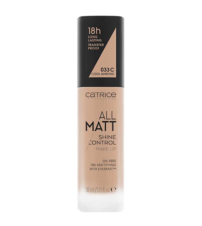 Catrice Foundation All Matt Shine Control Foundation - 033C Cool Almond