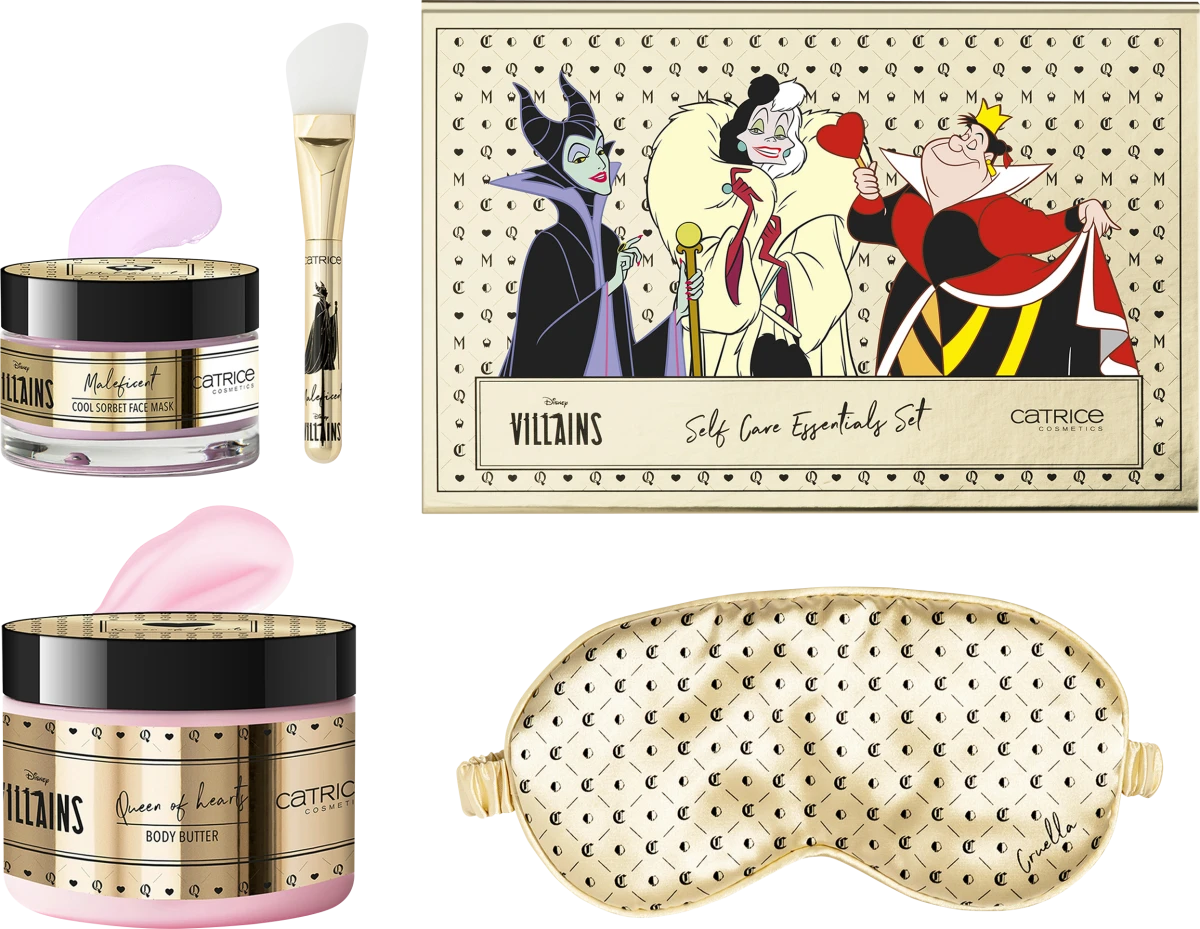 Catrice Disney Villains Self Care Essentials - 4Pcs