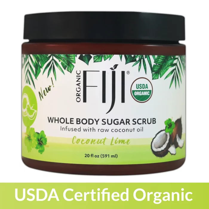 Fiji Organic Coconut Oil Infused Sugar Scrub 591ml