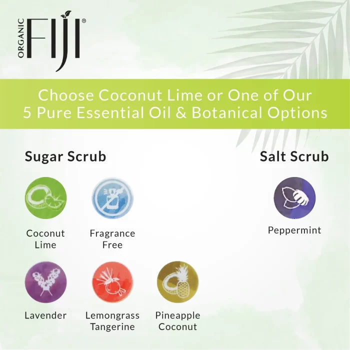 Fiji Organic Coconut Oil Infused Sugar Scrub 591ml