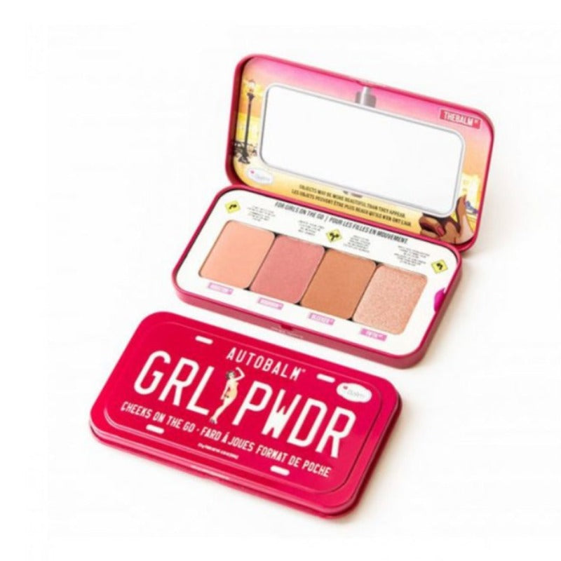 The Balm Autobalm Girl Powder Cheek Palette, Multi Color - 8g