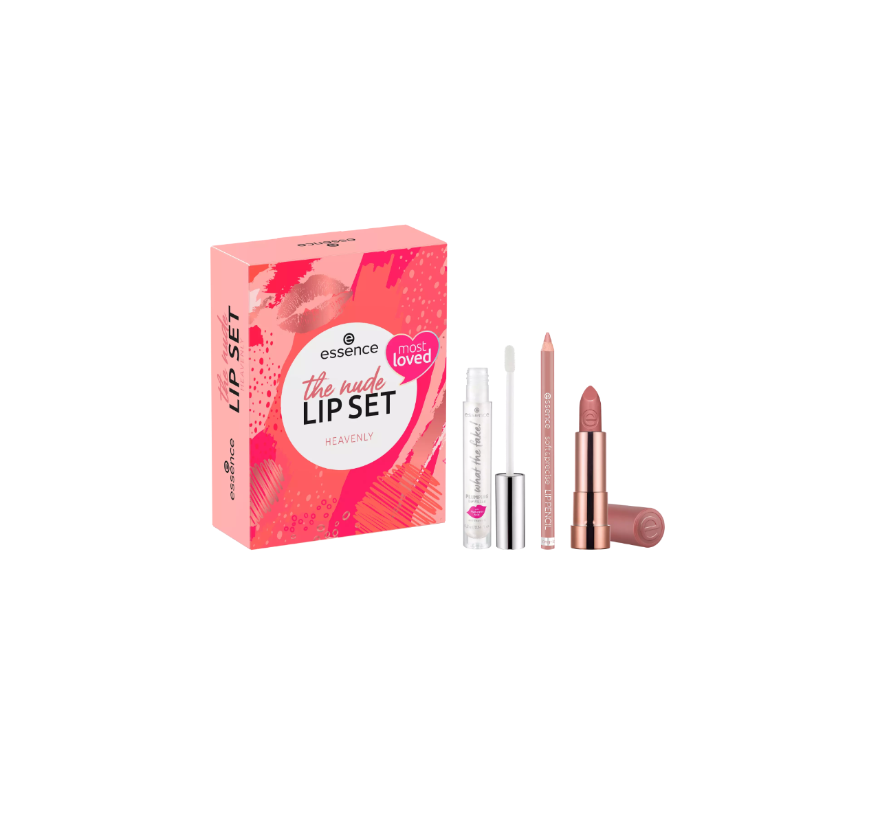 Essence the Nude Lip Set Heavenly - 3 Pcs