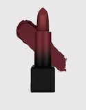 Huda Beauty Power Bullet Matte Lipstick - Ladies Night - A Badass, Bold Burgundy (Warm Toned)