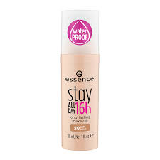 Essence Stay All Day 16H Long-Lasting Make-Up Foundation, 30 Soft Sand, 30 ml