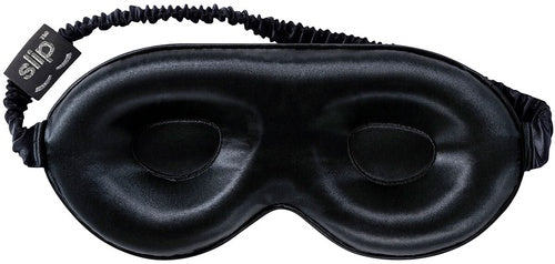 Slip Silk Lovely Lashes Contour Sleep Mask - Black