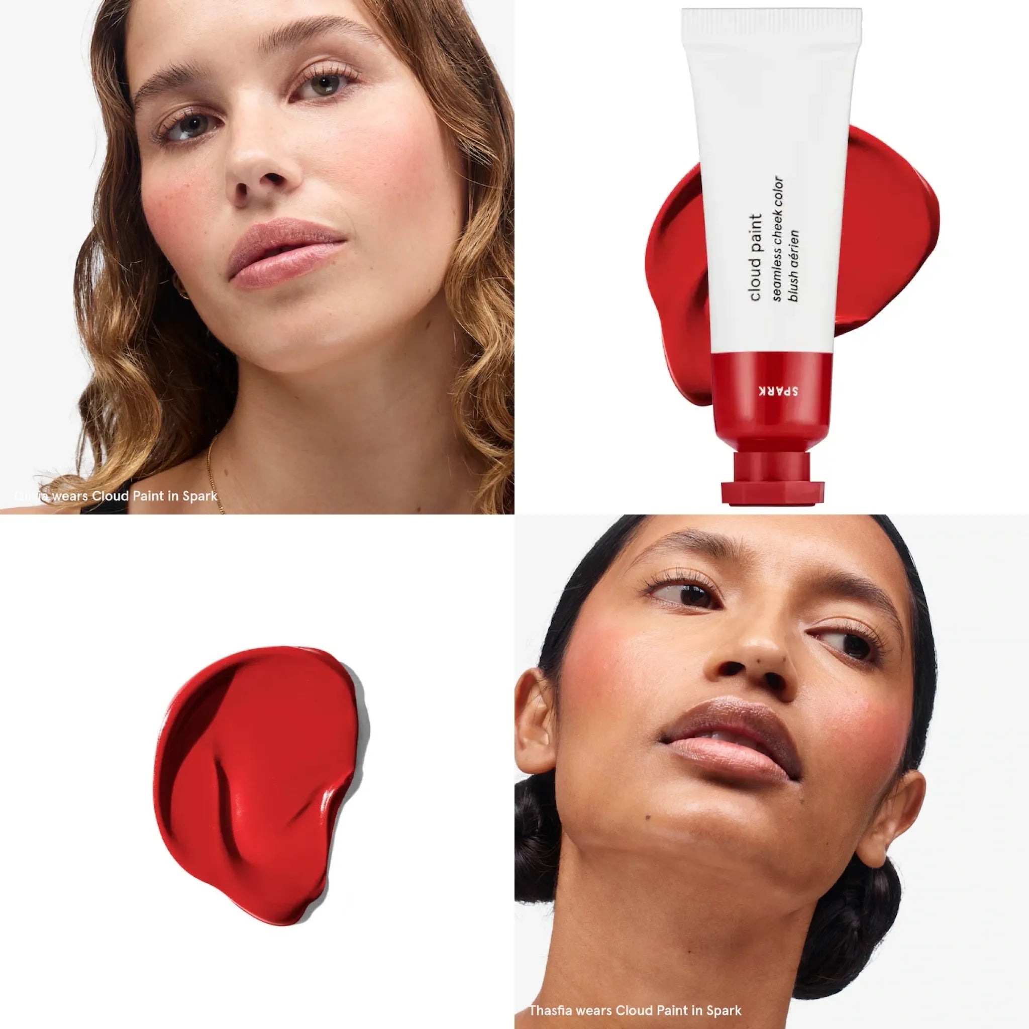 Glossier Cloud Paint Gel Cream Blush - Spark