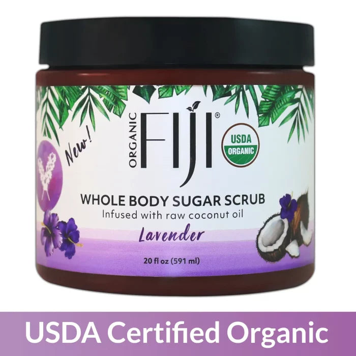 Fiji Organic Coconut Oil Infused Sugar Scrub 591ml