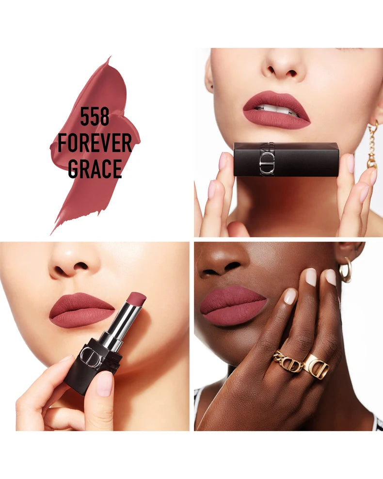 Dior Rouge Dior Forever Transfer-Proof Lipstick - 558 Forever Grace