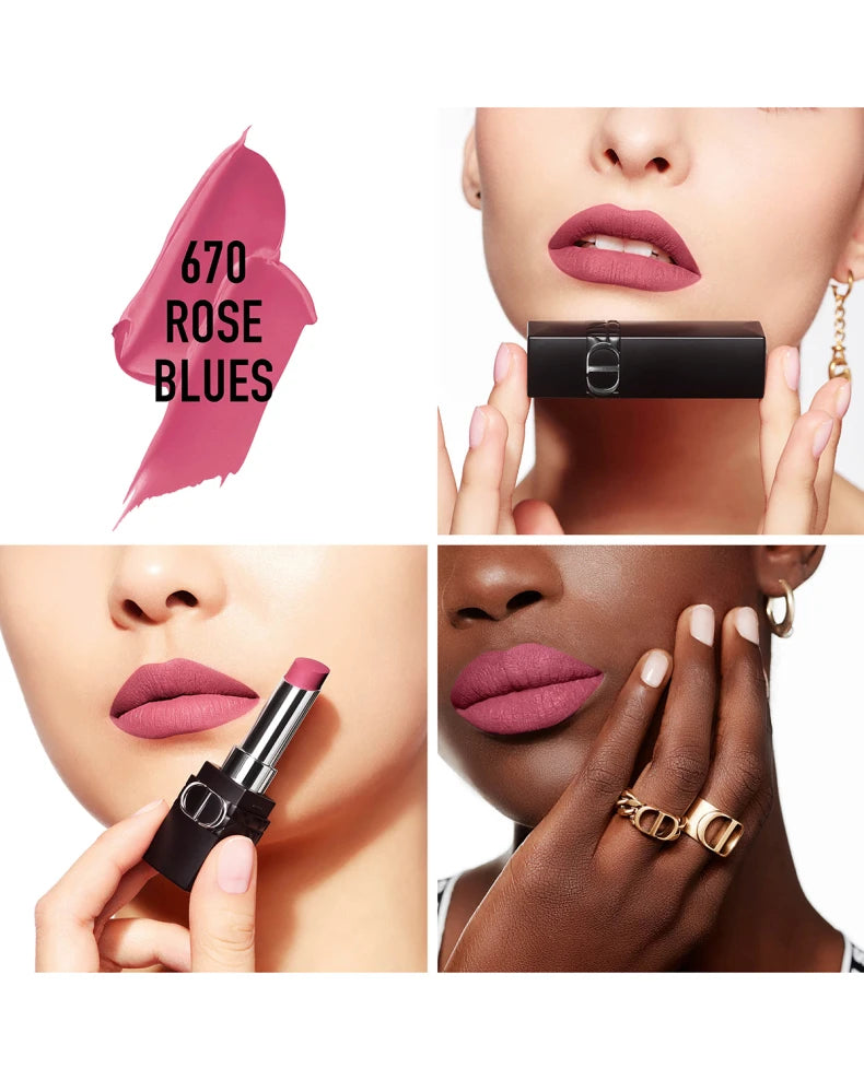 Dior Rouge Dior Forever Transfer-Proof Lipstick - 670 Rose Blues