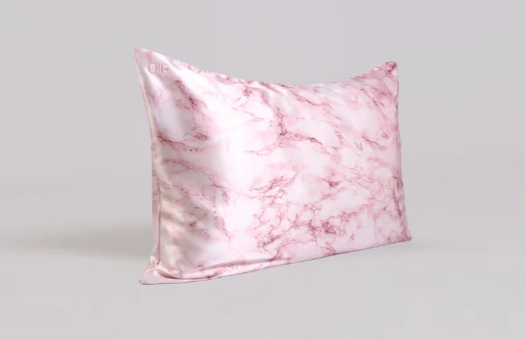 Slip Silk Queen Pillowcase - Pink Marble