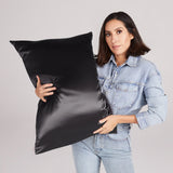 Slip Silk Queen Pillowcase - Black