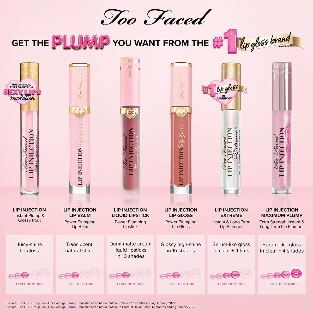 Too Faced Lip Injection Power Plumping Lip Gloss - Secure The Bag