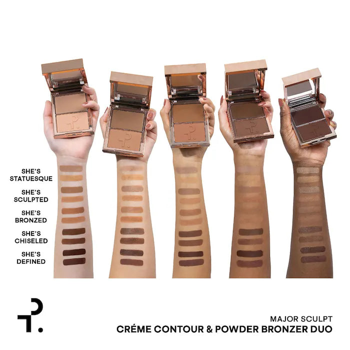 PATRICK TA Major Sculpt Crème Contour & Powder Bronzer Duo