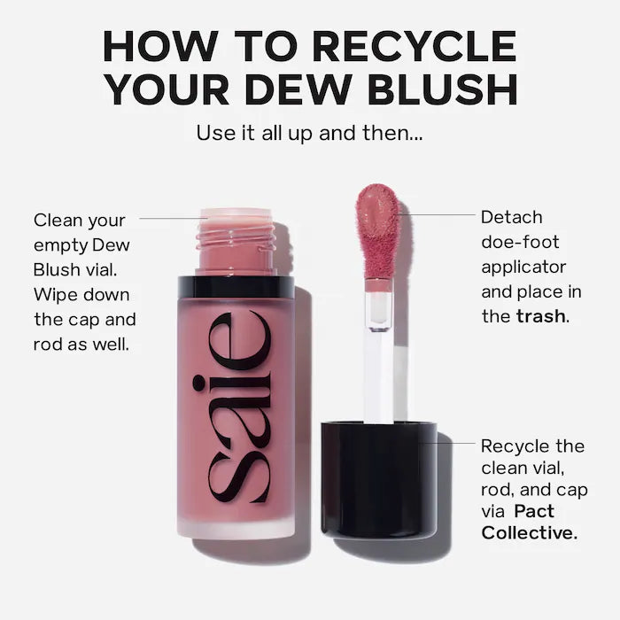 Saie Dew Blush Blendable Liquid Blush - 12 ml