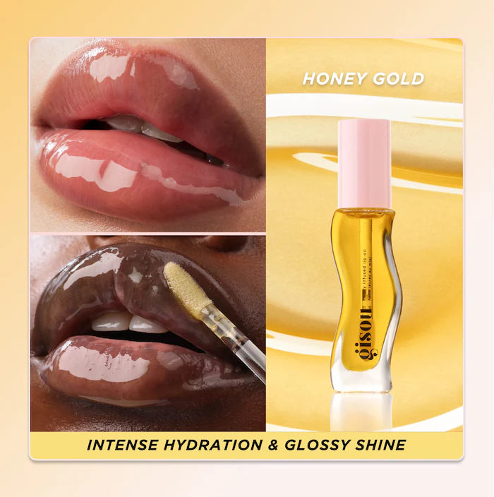 Gisou Honey Infused Hydrating Lip Oil - 8ml