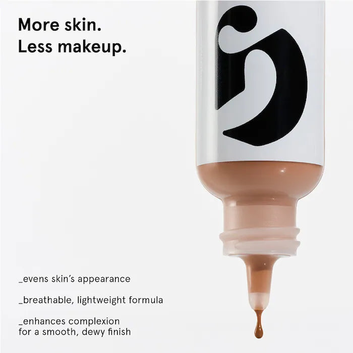 Glossier Perfecting Skin Tint for Dewy Sheer Coverage Foundation - G11