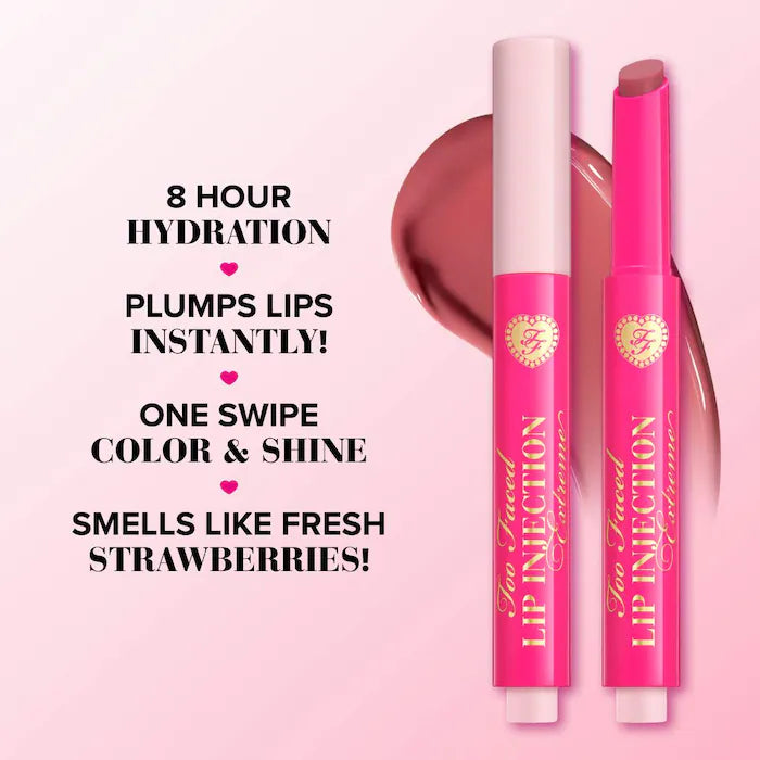 Too Faced Lip Injection Extreme Plumping Clicks - Perfect Pink