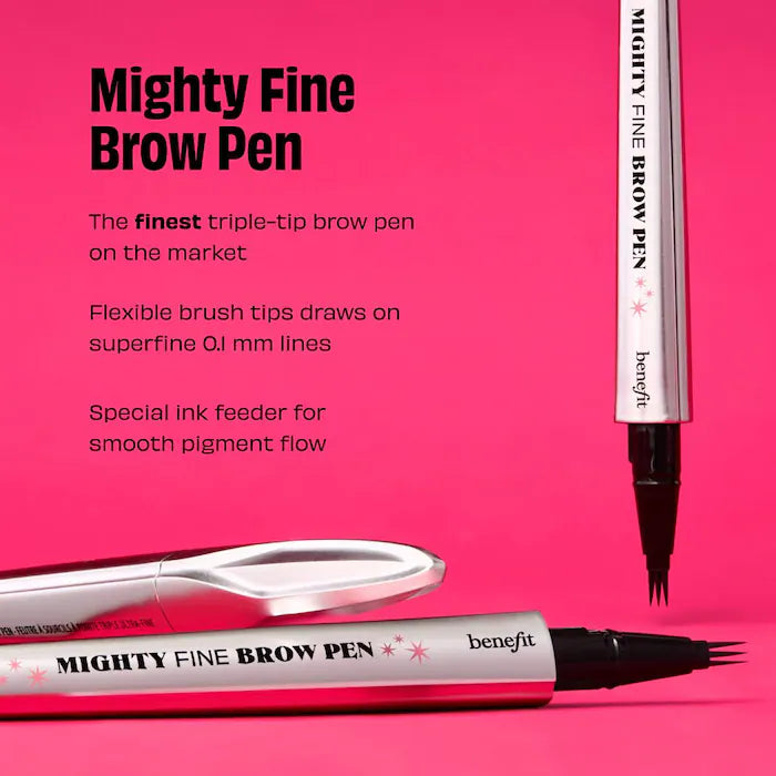 Benefit Cosmetics Mighty Fine Waterproof Brow Pen - 3.75 - Warm Medium Brown