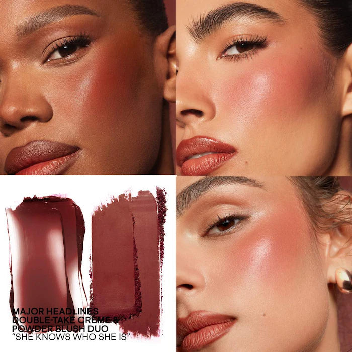 PATRICK TA Major Headlines Double-Take Crème & Powder Blush Duo - She Knows Who She Is