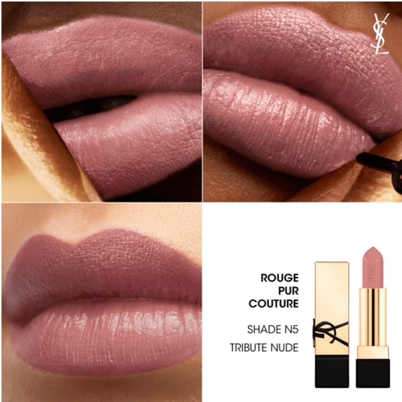 Yves Saint Laurent Rouge Pur Couture Reno Lipstick - N5 Tribute Nude