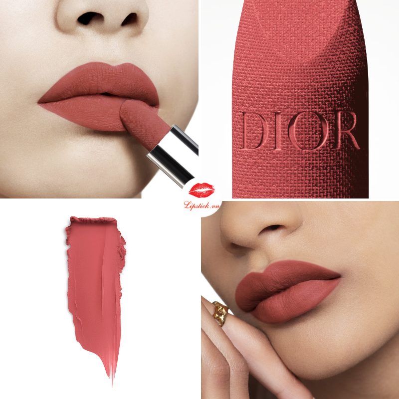 Dior Rouge Dior Lipstick - 772 Classic Rosewood Velvet Finish