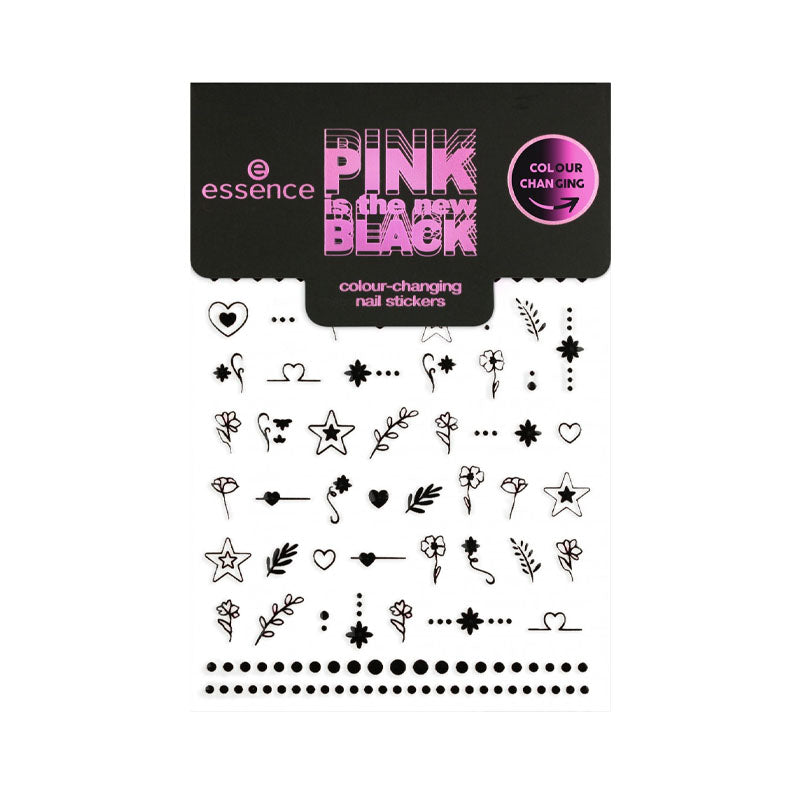 Essence Pink is the New Black Color Changing Nail Stickers - 01 What the...pink