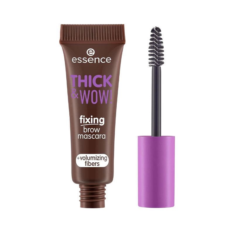 Essence Thick&Wow Fixing Brow Mascara 6 ml - 03 Brunette Brown