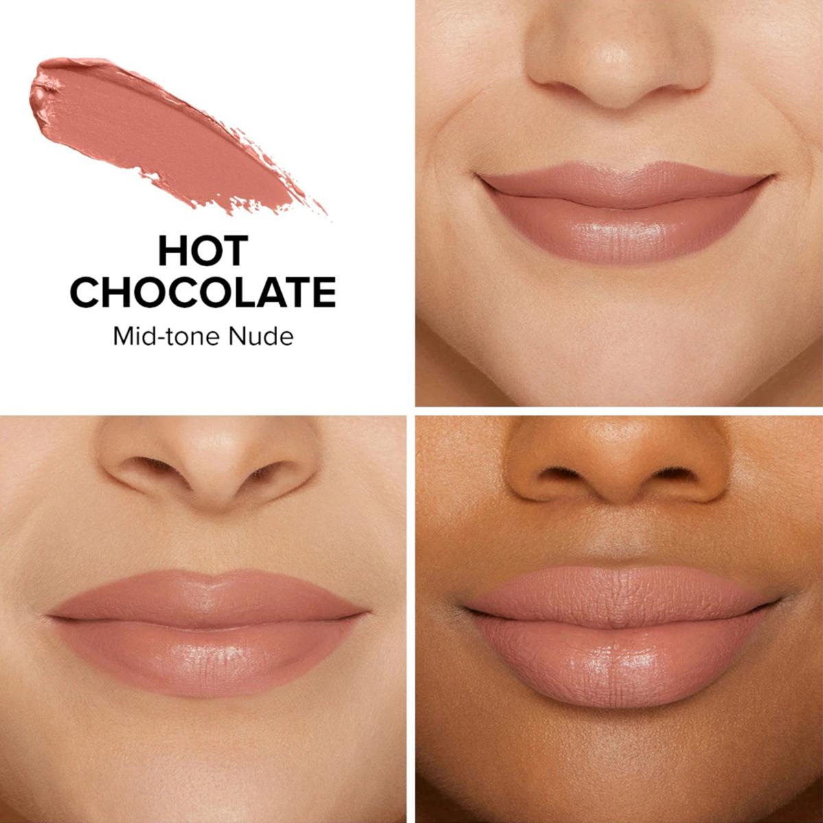 Too Faced Cocoa Bold Lipstick EM-Power Cream Lipstick - Hot Chocolate