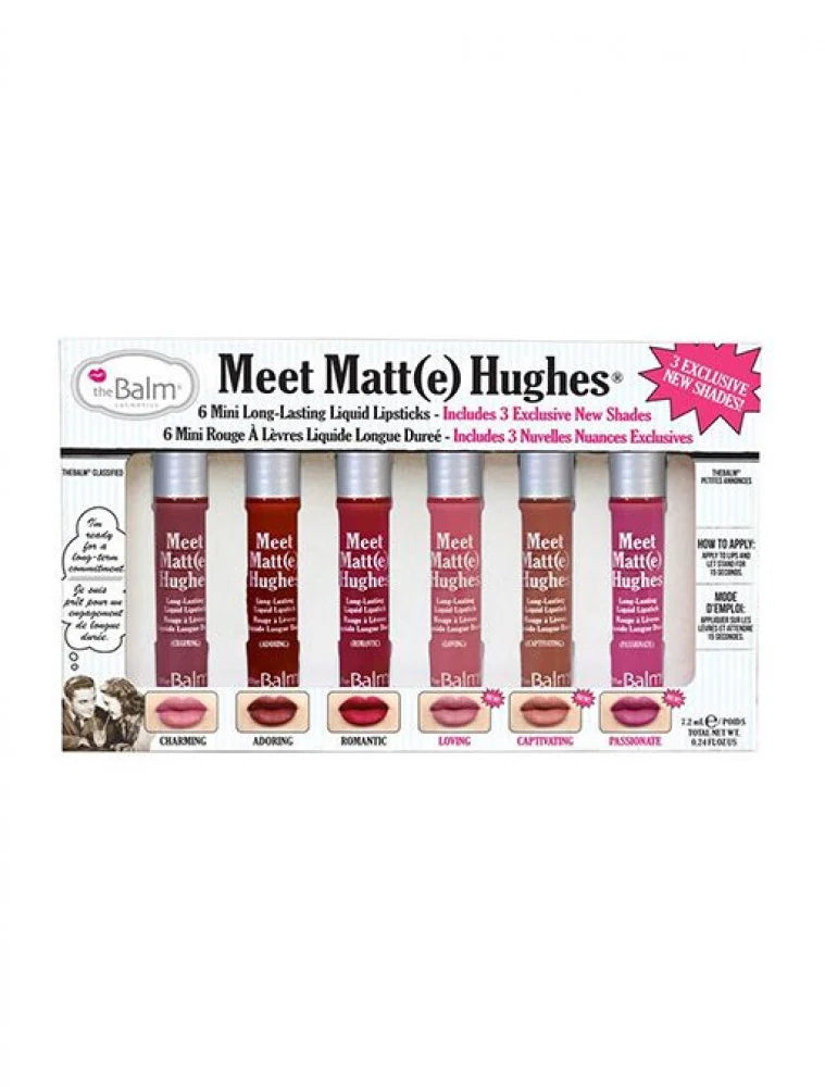 The Balm Meet Matte Hughes Set of 6 Mini Kit